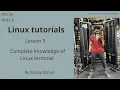 Linux Lecture 5 Complete Knowledge Of Linux Terminal By Sanjay Dahiya