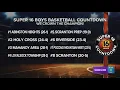 Final Super 16 Basketball Countdown
