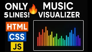 Vibe Coding Music Visualizer in HTML CSS JavaScript in 5 EASY Steps Canvas API