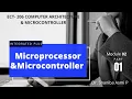 MODULE 02 PART 01 MICROPROCESSOR MICROCONTROLLER ECT 206 CAM KTU S4 ECE