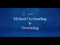 S8 Java Method Overloading One Method Many Faces