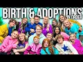 16 KiDS BiRTH and ADOPTiON stories in ORDER