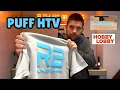 I TESTED PUFF HEAT TRANSFER VINYL FROM HOBBY LOBBY