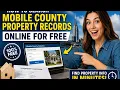 How to search Mobile County property records online for free