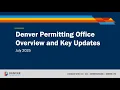 Virtual Connect City of Denver s New Permitting Process