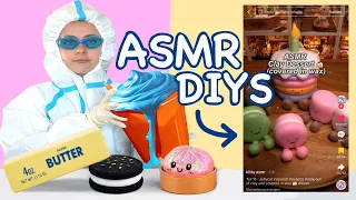 ASMR SQUISHY SLIME DIYS TESTEN?