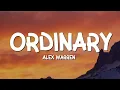 Download Lagu Alex Warren - Ordinary (Lyrics)