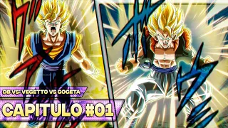 La Historia DEFINITIVA: ¡Duelo de Fusiones! | DBVS: Vegetto vs Gogeta Capitulo 1