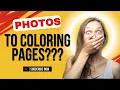 How to Turn Any Photo Into a Coloring Page DIY