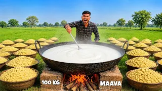 Making Mava From 100 Liters Milk And Selling In Public - 🤩 शुद्ध मावा बेचकर कितना मुनाफा होगा? 