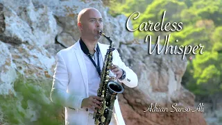 adrian sanso ali careless whisper saxophone cover instrumental music video mallorca 