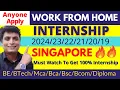 Get 100 Internship 2022 Web Development App Development Data Science Python Free Certificate