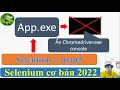 Y5 fix loi hien console window chromedriver exe selenium pyqt 2022 lato channel