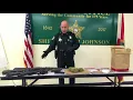 Santa Rosa County Sheriff Bob Johnson talks about recent drug bust