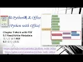 Python with Office 086 - Work with PDF