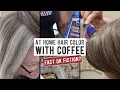 DIY Natural Hair Dye Will Coffee Cover Gray Hair