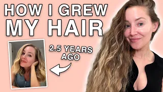 i grew my hair really long in just one year naturally