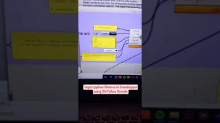 Import any python library in Grasshopper using Gh Python Remote