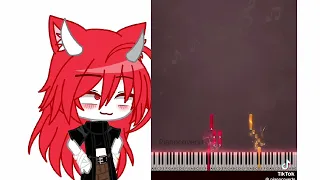 trying love story song on piano☠️