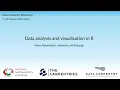 R Data Carpentry workshop 13-14 Oct 20 - Data Analysis and Visualisation in R