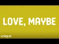 Download Lagu MeloMance - 사랑인가 봐 Love, Maybe (Lyrics) | KPop Demon Hunters