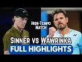 Lagu Jannik Sinner Relentless Pace vs Stan Wawrinka Full Highlights Before AO 2026 (HD)