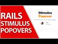 Stimulus Popovers For Devise Users With Avatars Ruby On Rails 7 Tutorial