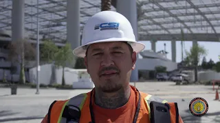 IBEW 11 s John Martin - Site Superintendent at SoFi Stadium