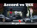 Honda Accord Vs Acura Tsx
