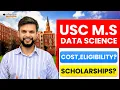 USC M S in Applied Data Science Fees Scholarships Eligibility Career Scope