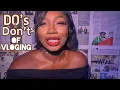 HOW TO VLOG FOR VLOGMAS TIPS FOR BEGINNERS DO s DON ts VLOGMAS DAY 5