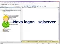 Criando novo Logon - SQLServer