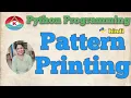 15 1 PYTHON PROGRAMMING - PATTERN PRINT WITH NESTED LOOP