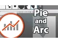 Dynamic Drawing pie and arc inspired by Bret Victor