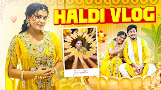  haldi vibes started full haldi vlog preetha vibes
