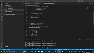 Bubble sort Recursively