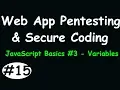 Web Application Penetration Testing and Secure Coding - JavaScript Basics