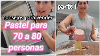 Si te piden un pastel de 70 a 80 personas, usa estos CONSEJOS para cobrar bien $