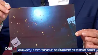 Garlasco: le foto "sporche" dell'impronta 33 scattate dai Ris - Ore 14 Sera 08/10/2026