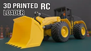 3D Printed RC Loader - DIY Wheel Loader