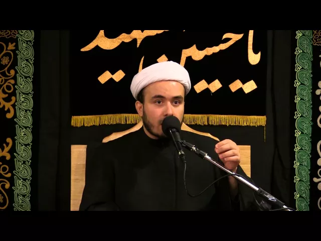 ⁣Wearing Black for Imam Hussain - 30 Dhul Hujja 1436 - Sheikh Hamam Nassereddine