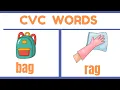 CVC Word Family with A Easy Reading Practice