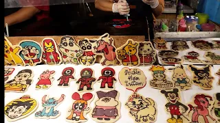 Amazing talent! Thailand’s character pancake master