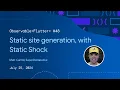 Static site generation with Static Shock Observable Flutter
