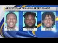 UPDATE 5 identified after being charged in high-speed New Iberia chase