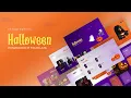 Animated Halloween Slide Template
