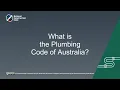 What is the Plumbing Code of Australia