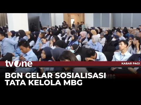 Badan Gizi Nasional Menggelar Sosialisasi Tata Kelola MBG
