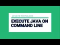 Run Java programs on Command Prompt using JDK Latest April 2021