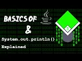 Java Tutorial For Beginners Basic Structure and System out println Explained CodeKage